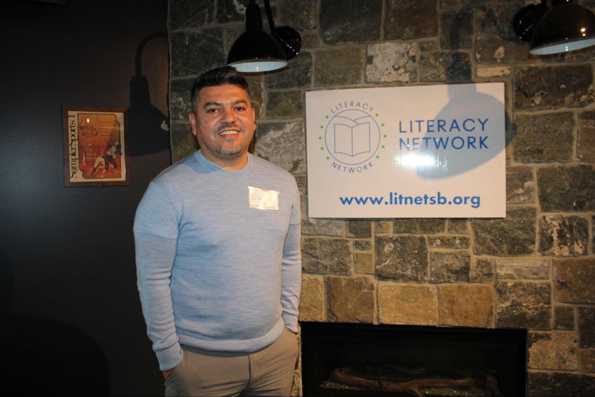 LitNet Director of Tutoring Miguel Silva. Photo by Shaw Israel Izikson.